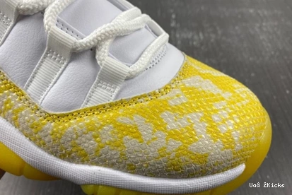 AH7860-107 11 Low Jordan Snakeskin” Air 678 “Yellow EasyMatch 0614